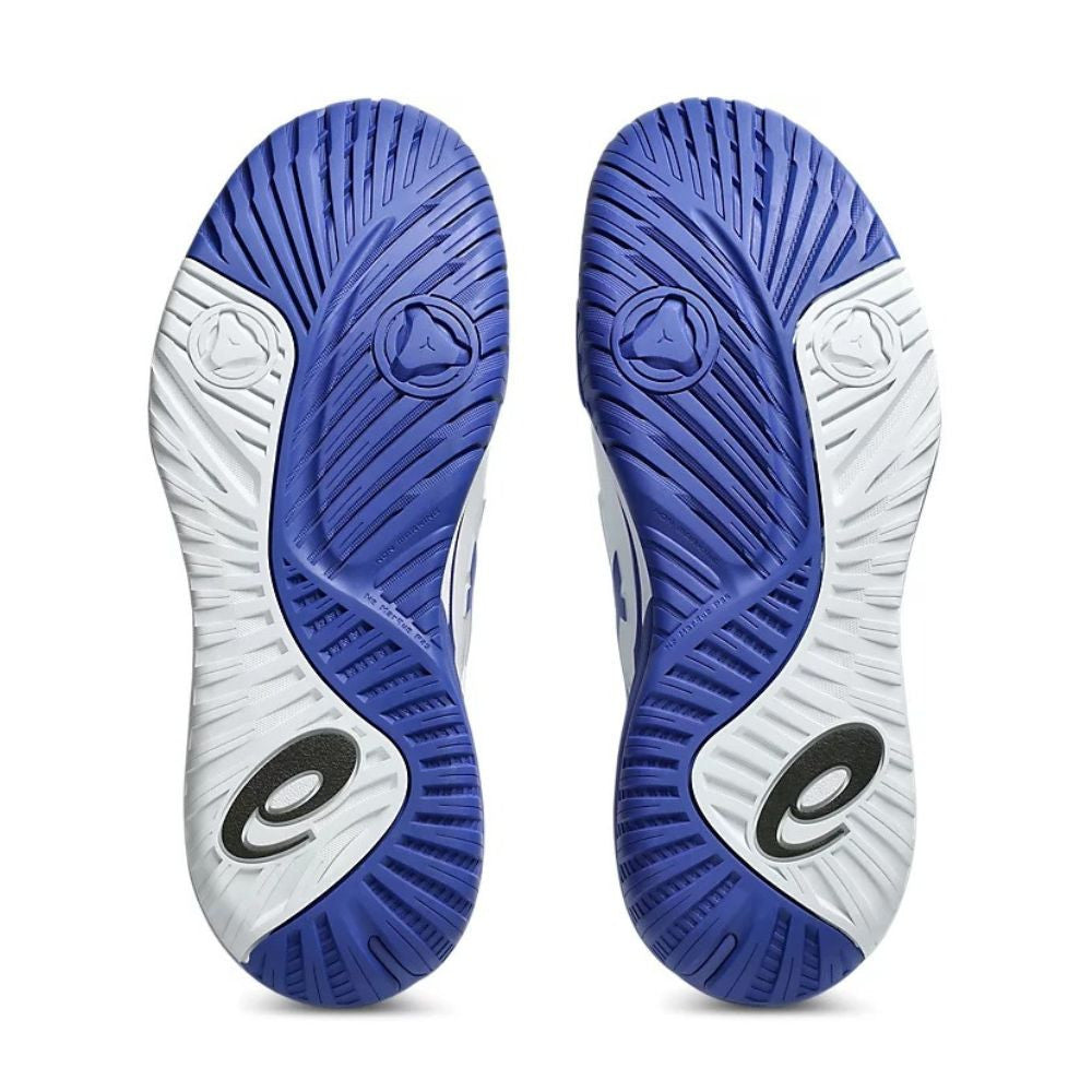 ASICS Gel-Resolution X Wide Court Shoe - White/Dark Cobalt | Pickleball Sports Latest