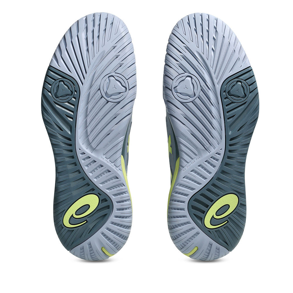 ASICS Gel-Resolution X Court Shoe - Grey Blue/Pistachio | Pickleball Sports Essential