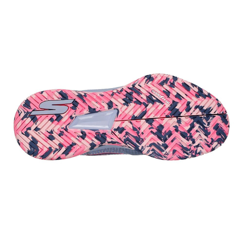 Skechers Viper Court Pro 2.0 Gray/Lavender Shoe | Pickleball Sports Top Pick