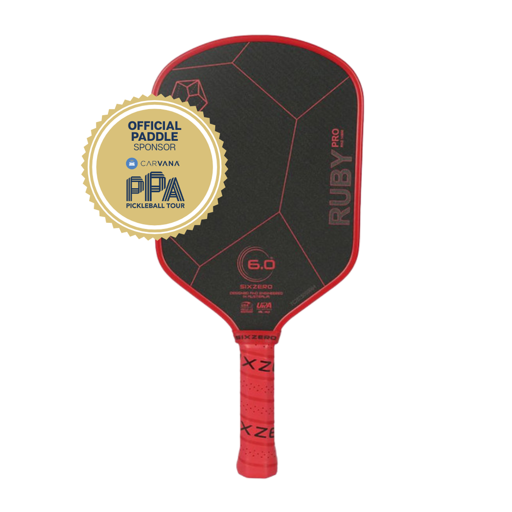 Six Zero Ruby Pro Pickleball Paddle | Pickleball Sports Classic