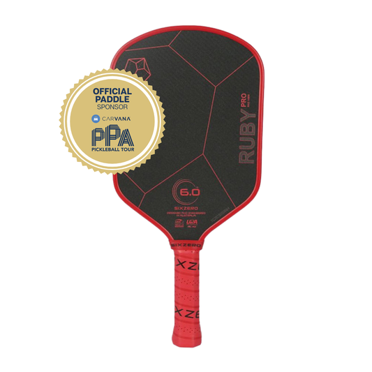 Six Zero Ruby Pro Pickleball Paddle | Pickleball Sports Classic