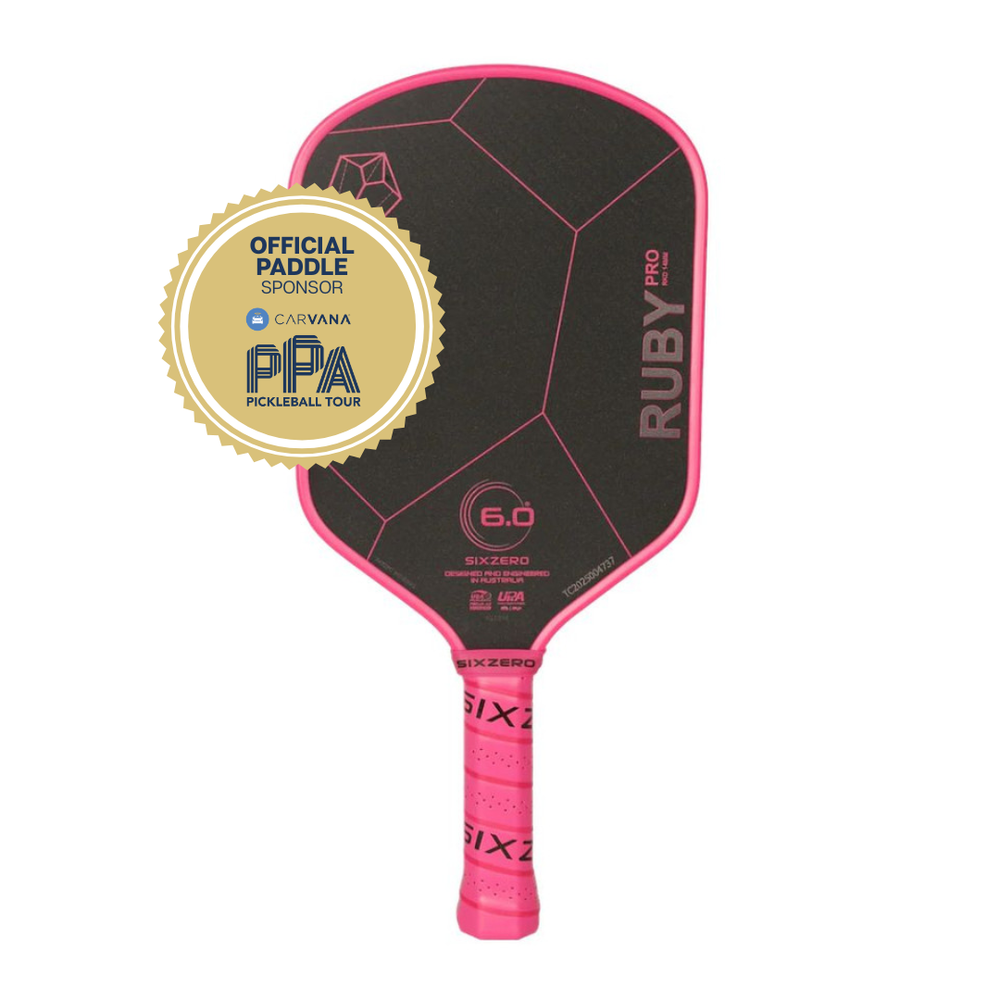 Six Zero Ruby Pro Pickleball Paddle | Pickleball Sports Classic