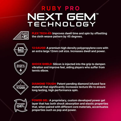 Six Zero Ruby Pro Pickleball Paddle | Pickleball Sports Classic