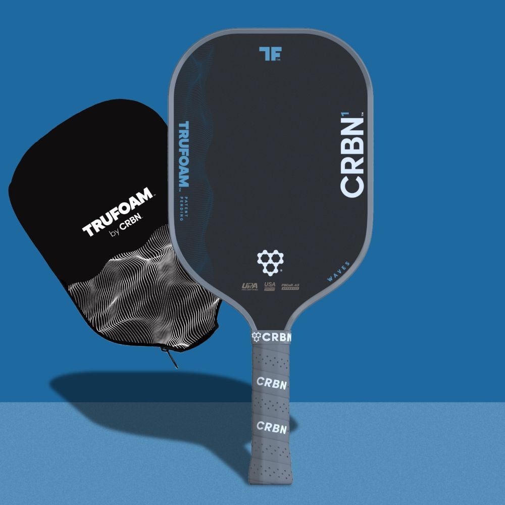 CRBN TruFoam Waves 1 Elongated Pickleball Paddle | Pickleball Sports Essential