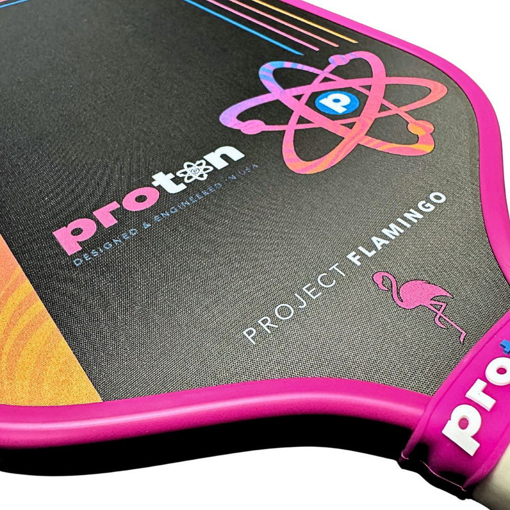 Proton Series Three Pickleball Paddle - Project Flamingo | Pickleball Sports Classic