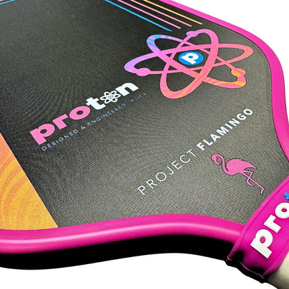 Proton Series Three Pickleball Paddle - Project Flamingo | Pickleball Sports Classic