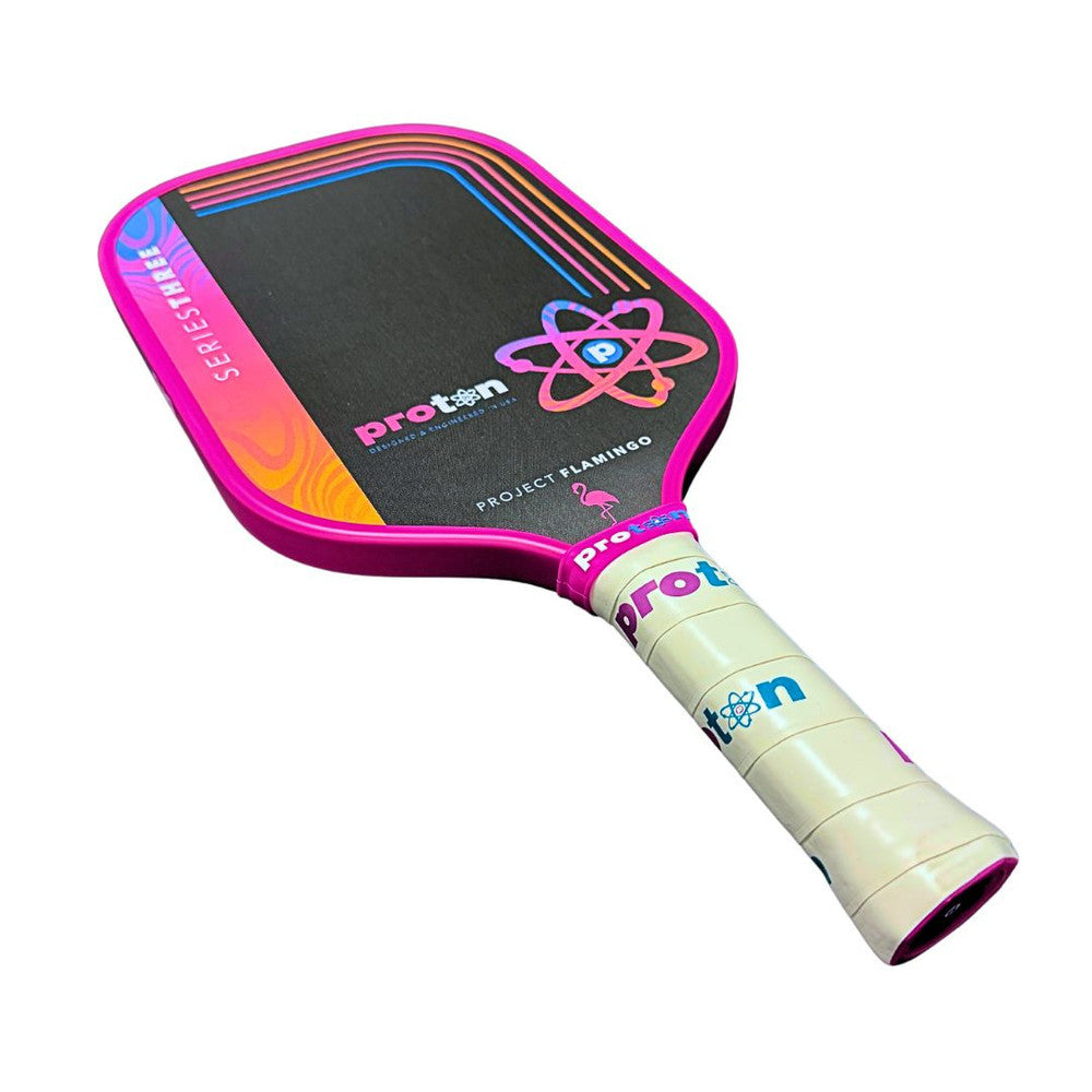 Proton Series Three Pickleball Paddle - Project Flamingo | Pickleball Sports Classic