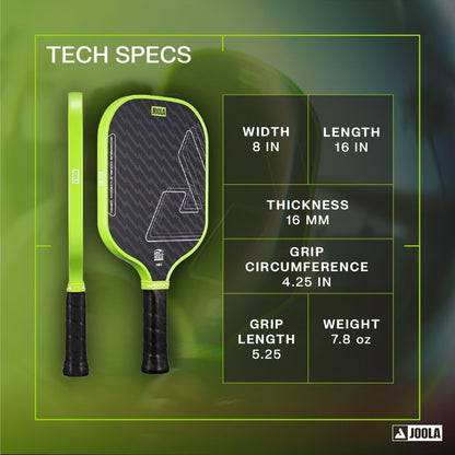 JOOLA Scorpeus Double Vision 16mm Pickleball Paddle | Pickleball Sports Quality