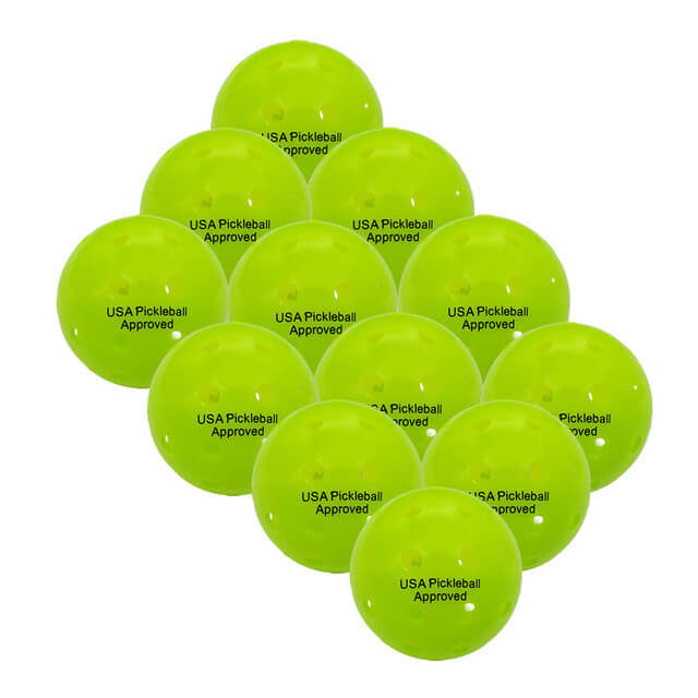 Engage Tour 2.0 Outdoor Pickleball Neon | Pickleball Sports Customer Favorite