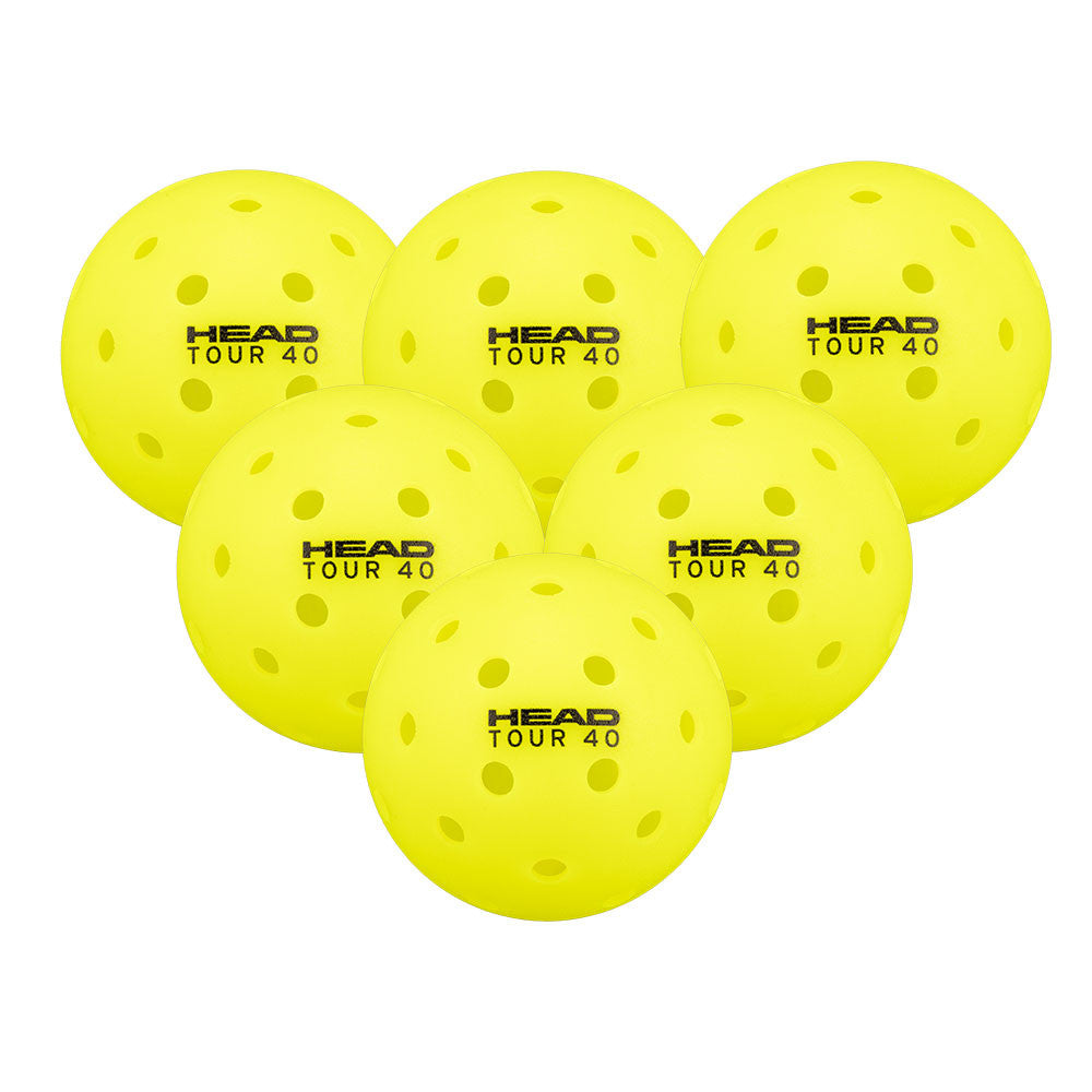 HEAD Tour 40 Outdoor Pickleball | Pickleball Sports Essential