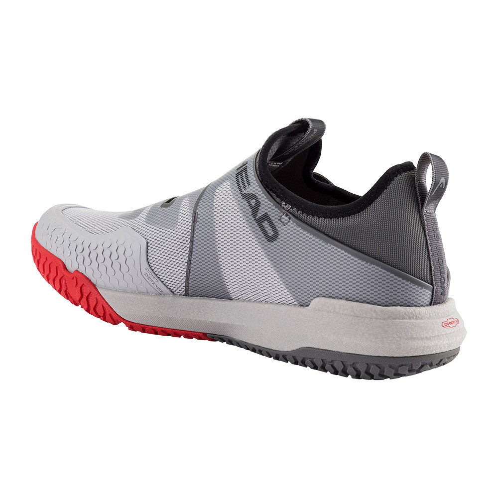 HEAD Motion Pro BOA Pickleball Shoe, Light Grey/Red | Pickleball Sports Essential