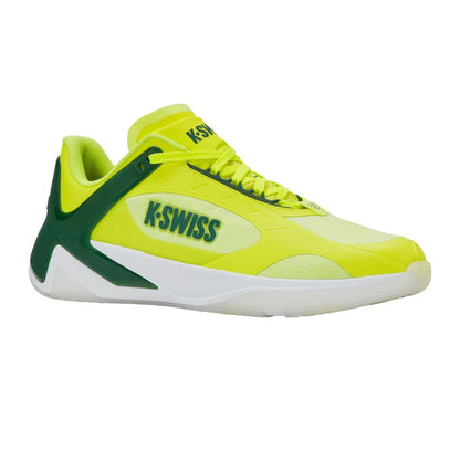K-Swiss K-Frame Pickleball Shoe - Neon Lime/Eden/White | Pickleball Sports Value