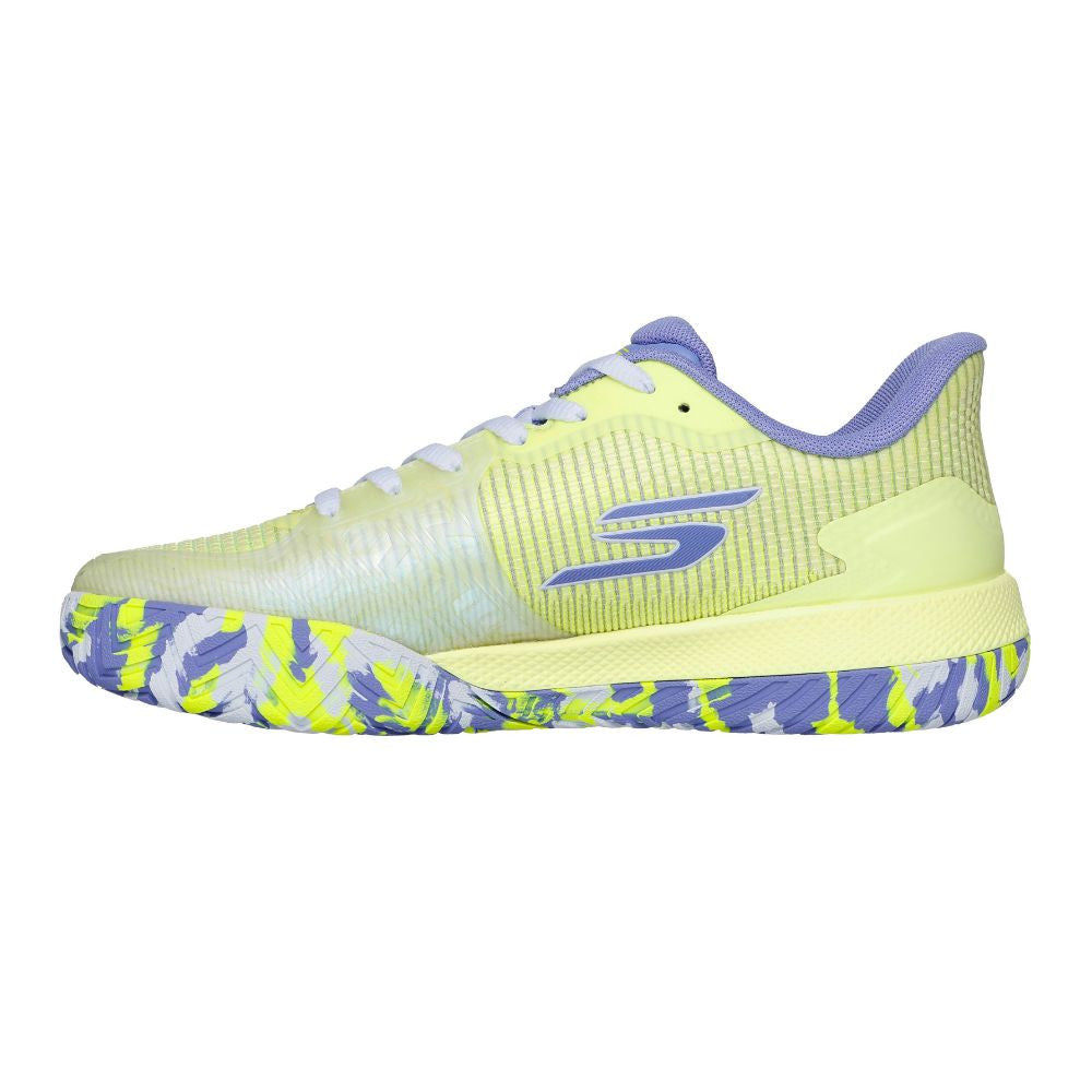 Skechers Viper Court Pro 2.0 Lime/Lavender  Shoe | Pickleball Sports Latest