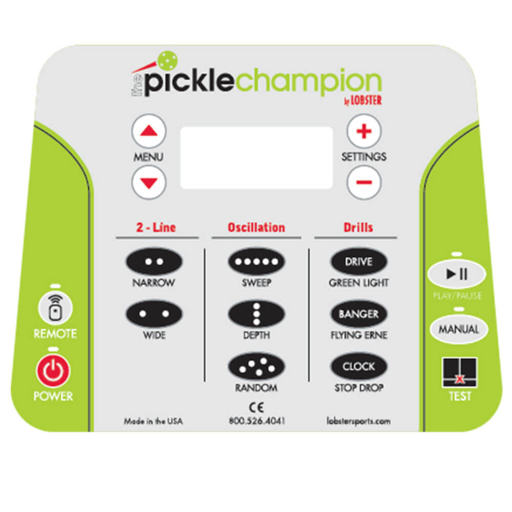 The Pickle Champion Ball Machine by Lobster | Pickleball Sports Quality