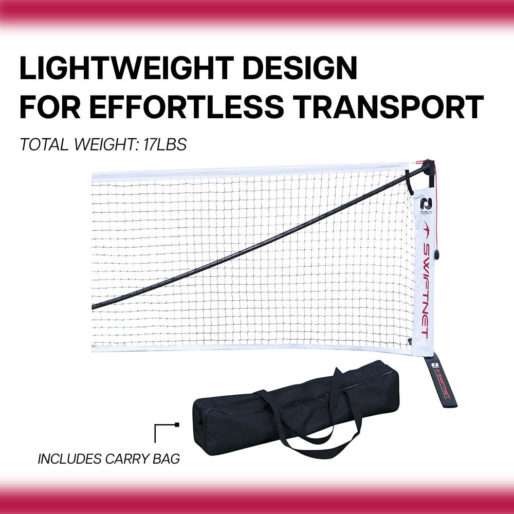 SwiftNet 2.1 Portable Pickleball Net | Pickleball Sports Value