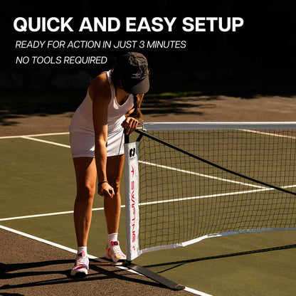 SwiftNet 2.1 Portable Pickleball Net | Pickleball Sports Value