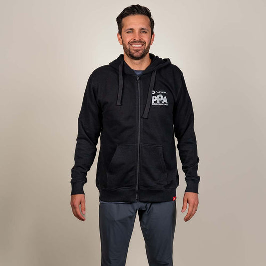 PPa Buxton Fleece Zip Hoodie - Unisex | Pickleball Sports Customer Favorite
