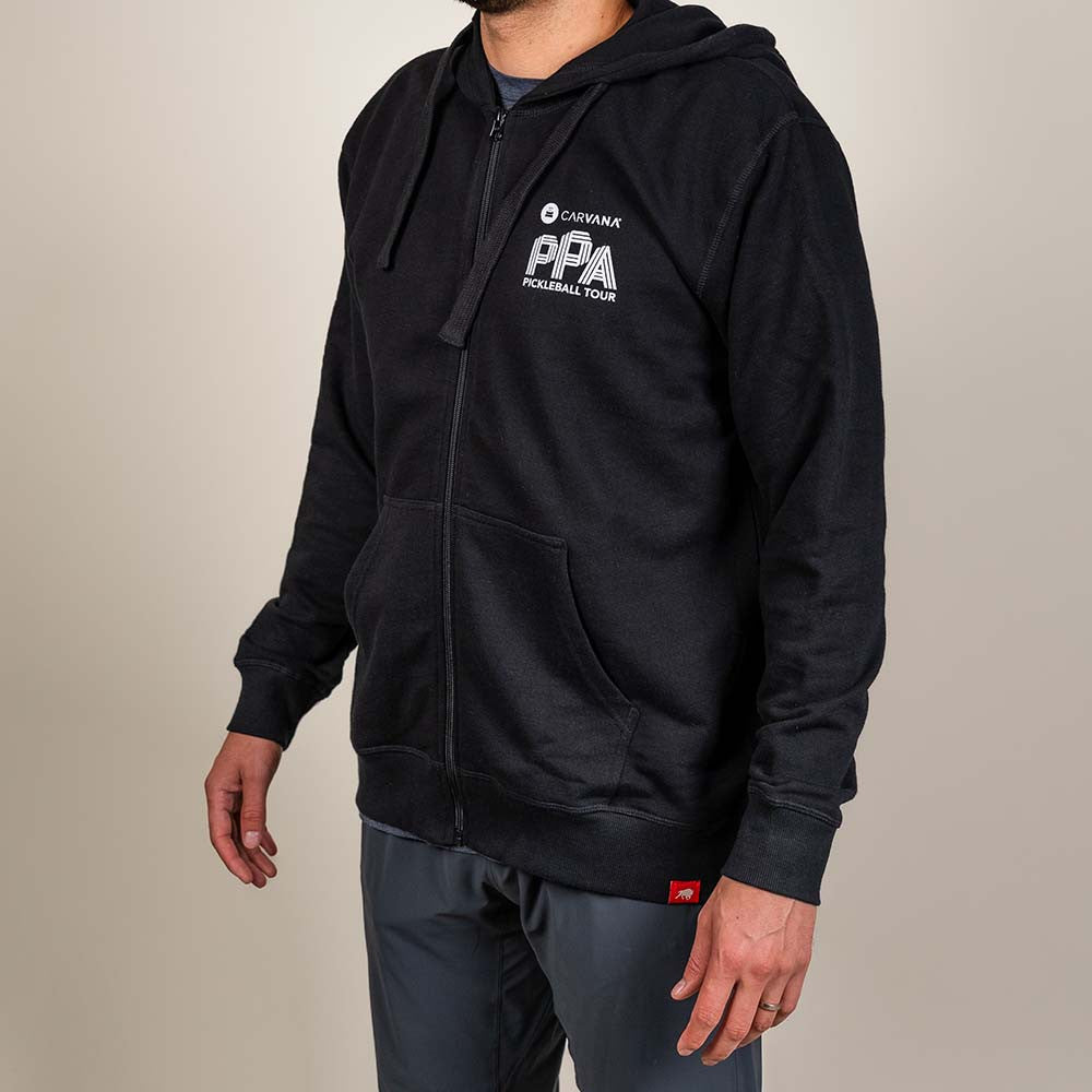 PPa Buxton Fleece Zip Hoodie - Unisex | Pickleball Sports Customer Favorite