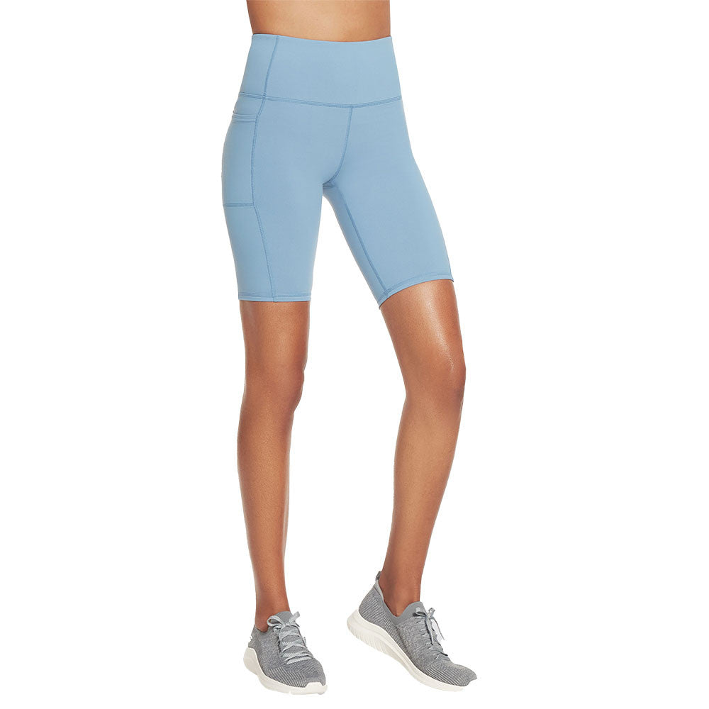 Skechers GO WALK Wear High-Waisted 10" Bike Shorts | Pickleball Sports Classic