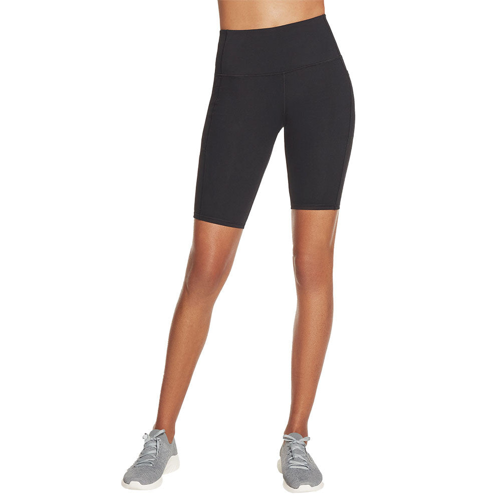 Skechers GO WALK Wear High-Waisted 10" Bike Shorts | Pickleball Sports Classic
