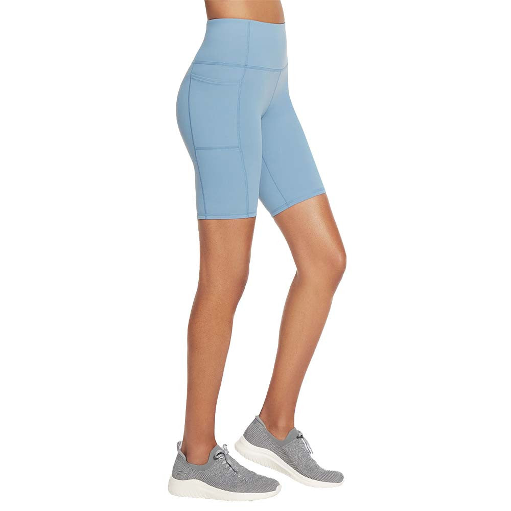 Skechers GO WALK Wear High-Waisted 10" Bike Shorts | Pickleball Sports Classic