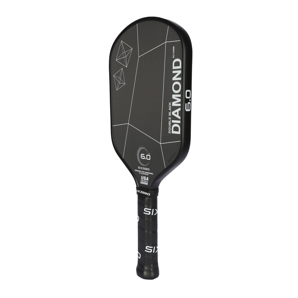 Six Zero Double Black Diamond Elongated Pickleball Paddle | Pickleball Sports Great Value