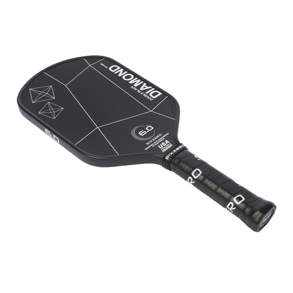 Six Zero Double Black Diamond Elongated Pickleball Paddle | Pickleball Sports Great Value