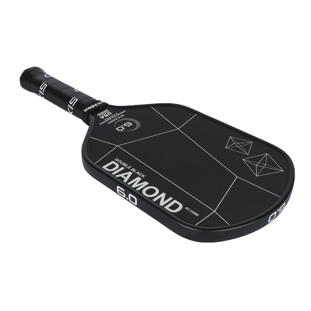 Six Zero Double Black Diamond Elongated Pickleball Paddle | Pickleball Sports Great Value