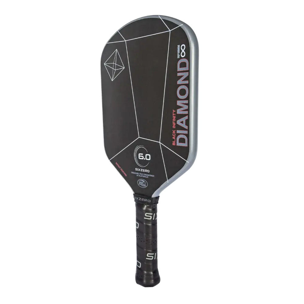 Six Zero Infinity Edgeless Black Diamond Power Pickleball Paddle | Pickleball Sports Customer Favorite