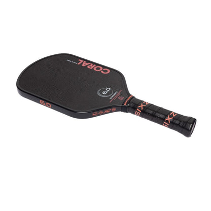 Six Zero Coral 16mm Elongated Pickleball Paddle | Pickleball Sports Essential