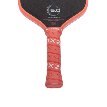 Six Zero Coral 16mm Elongated Pickleball Paddle | Pickleball Sports Essential