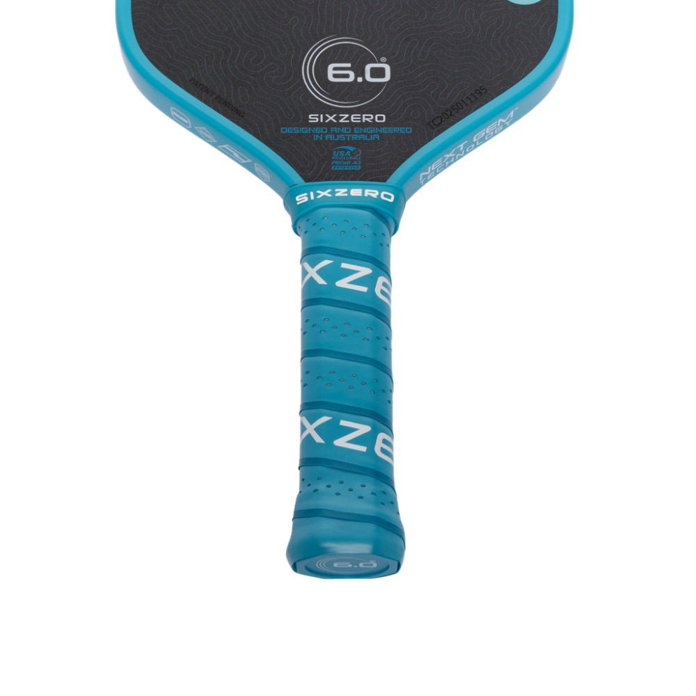 Six Zero Coral 16mm Elongated Pickleball Paddle | Pickleball Sports Essential