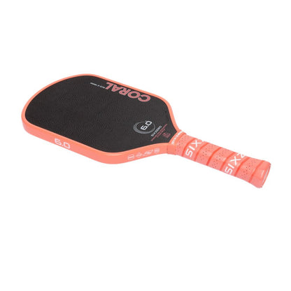 Six Zero Coral 16mm Elongated Pickleball Paddle | Pickleball Sports Essential