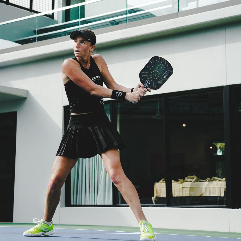 Six Zero Black Opal Pickleball Paddle | Pickleball Sports Value