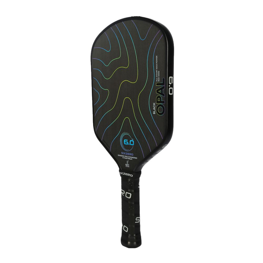 Six Zero Black Opal Pickleball Paddle | Pickleball Sports Value