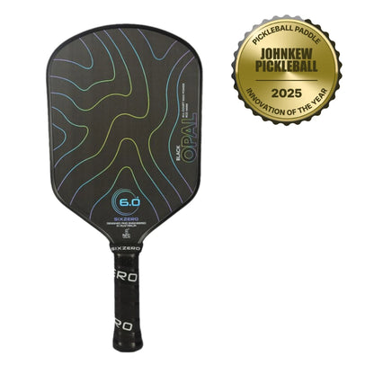Six Zero Black Opal Pickleball Paddle | Pickleball Sports Value