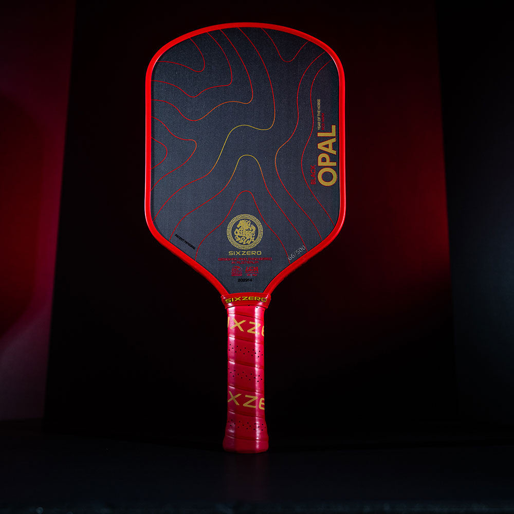 Six Zero Black Opal Pickleball Paddle | Pickleball Sports Value