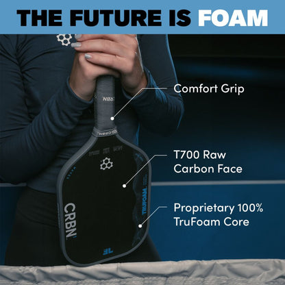 CRBN TruFoam Waves 3 Elongated Pickleball Paddle | Pickleball Sports Latest