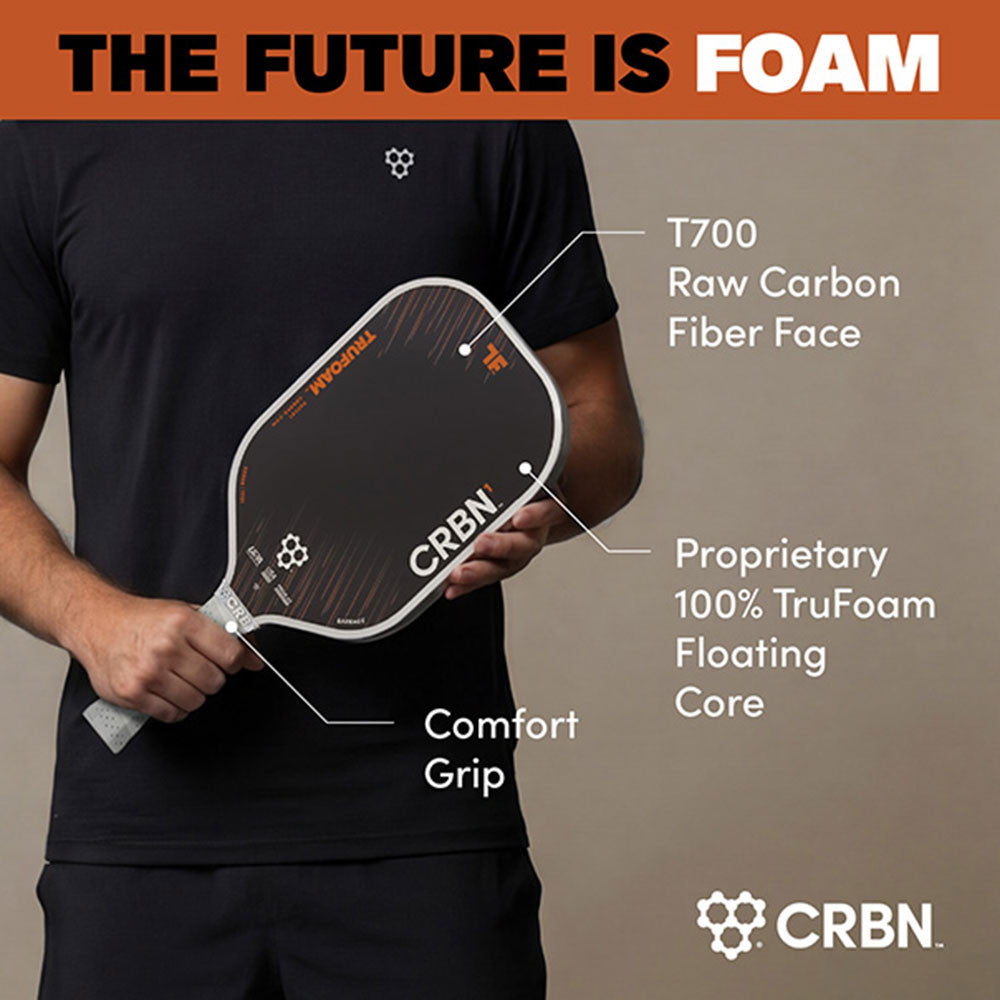 CRBN4 TruFoam Barrage Pickleball Paddle | Pickleball Sports Great Value