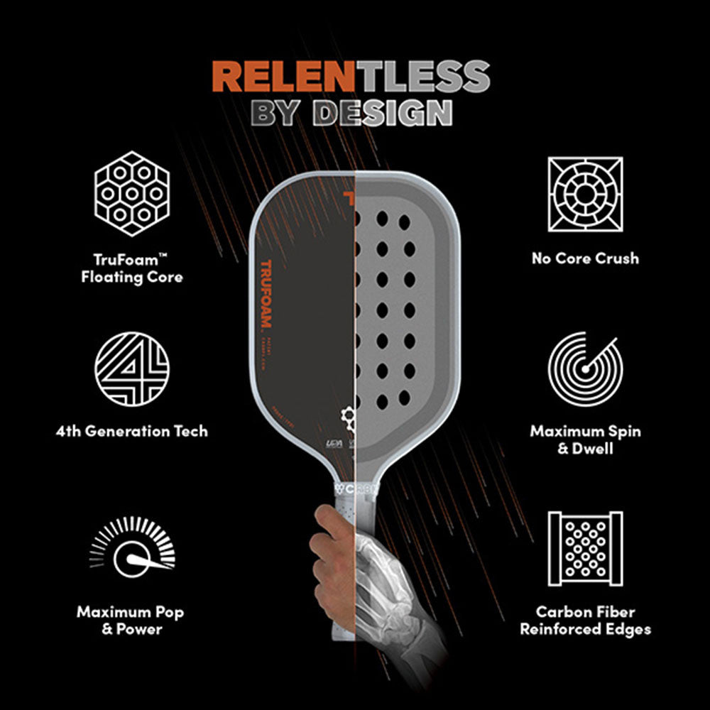 CRBN3 TruFoam Barrage Pickleball Paddle | Pickleball Sports Latest