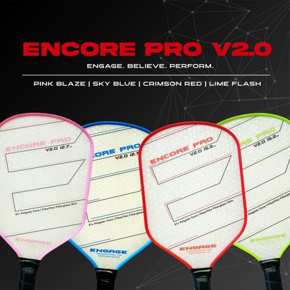 Engage Encore Pro V2.0 15.2mm Pickleball Paddle | Pickleball Sports Latest