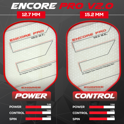 Engage Encore Pro V2.0 15.2mm Pickleball Paddle | Pickleball Sports Latest