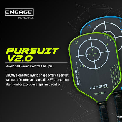 Engage Pursuit V2.0 Pickleball Paddle | Pickleball Sports Trusted