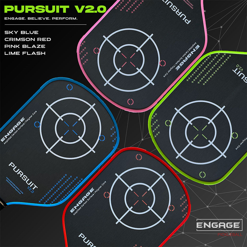 Engage Pursuit V2.0 Pickleball Paddle | Pickleball Sports Trusted