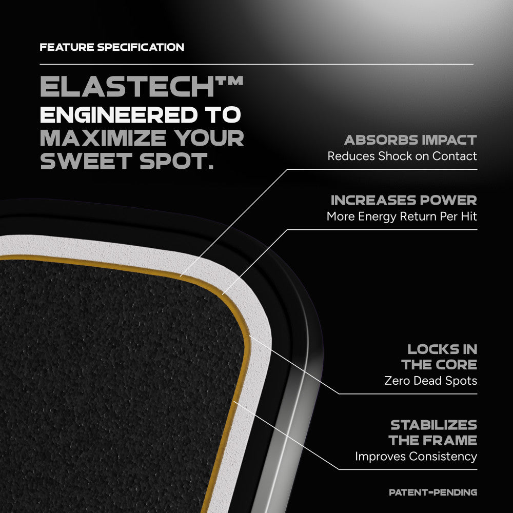 FRIDAY Aura Elongated Pickleball Paddle | Pickleball Sports Quality