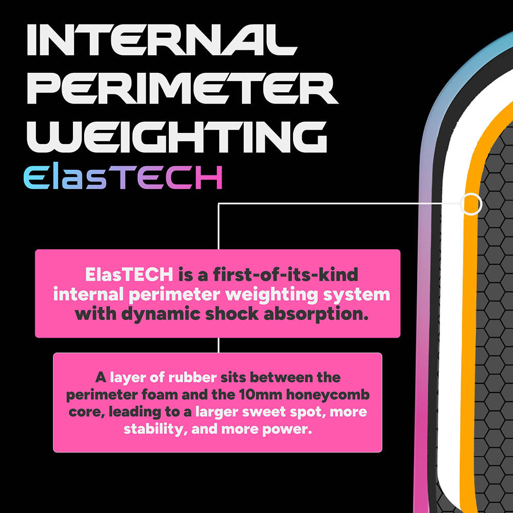 FRIDAY Fever 102 Elongated Pickleball Paddle | Pickleball Sports Trusted