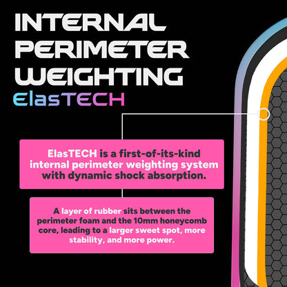 FRIDAY Fever 102 Elongated Pickleball Paddle | Pickleball Sports Trusted