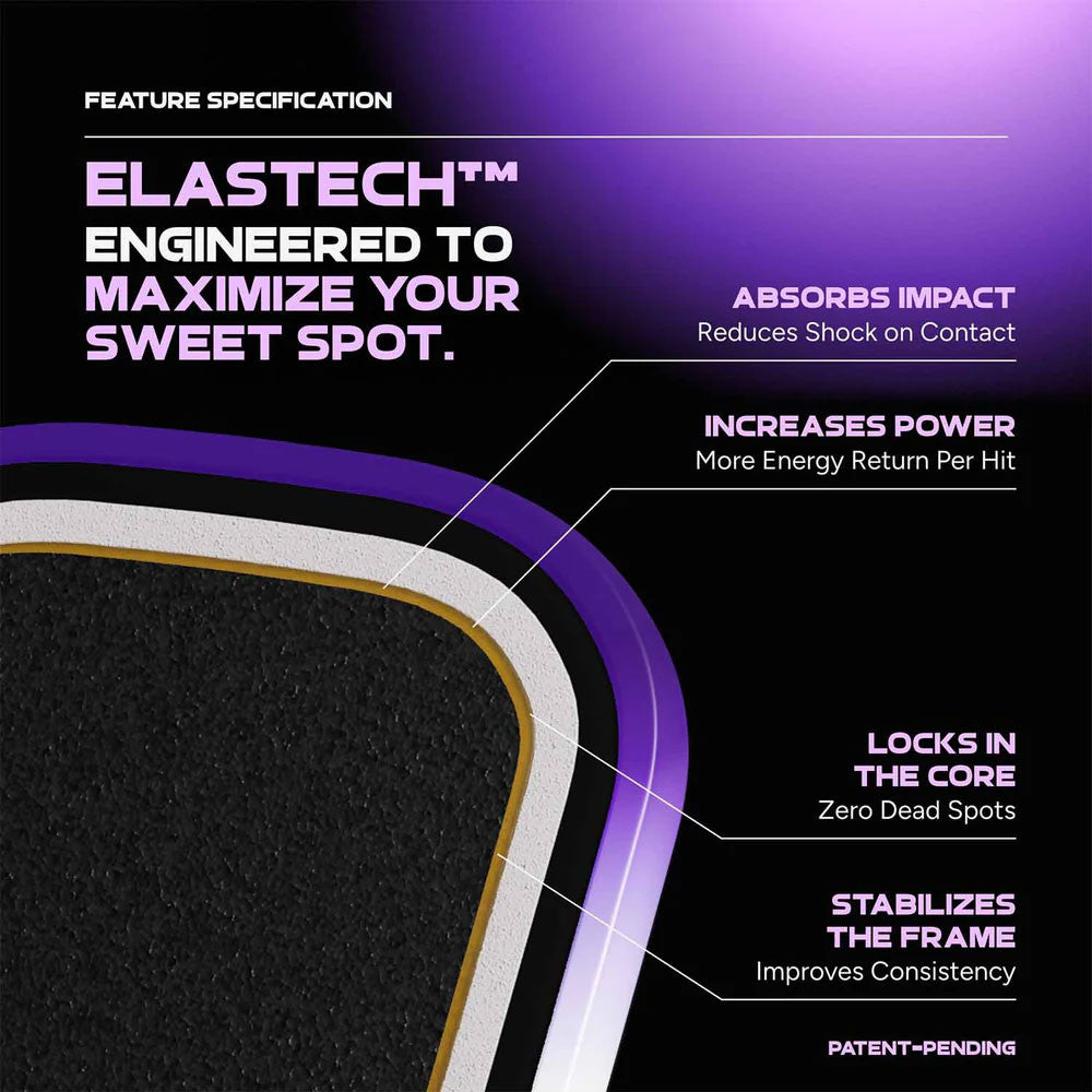 FRIDAY Aura Pro Hybrid Pickleball Paddle | Pickleball Sports Essential