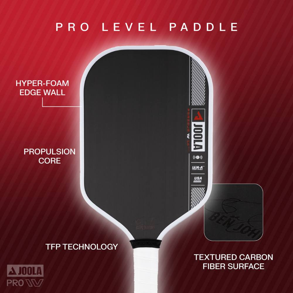 JOOLA Ben Johns Perseus Pro IV 14mm Pickleball Paddle | Pickleball Sports Great Value