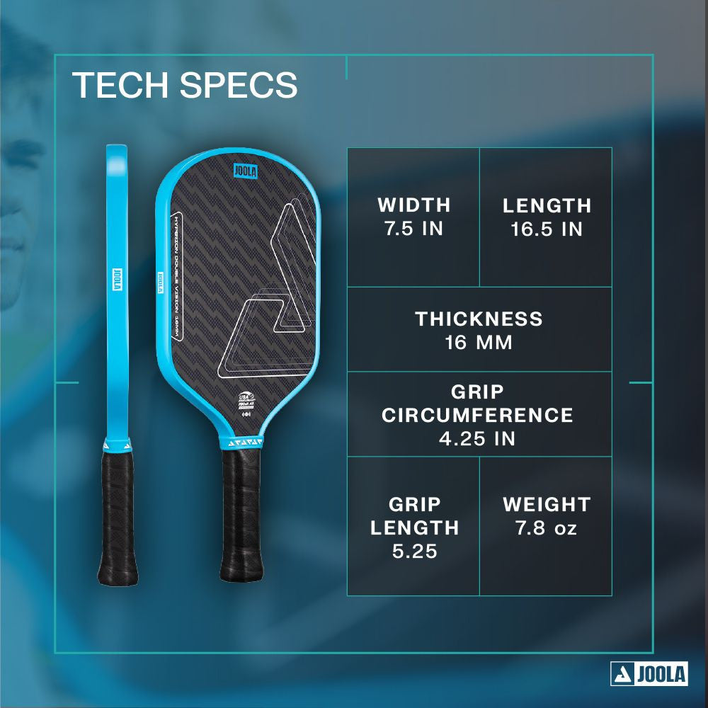 JOOLA Hyperion Double Vision 16mm Pickleball Paddle | Pickleball Sports Quality